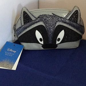 NWT Danielle Nicole x Disney Meeko Cosmetic Bag